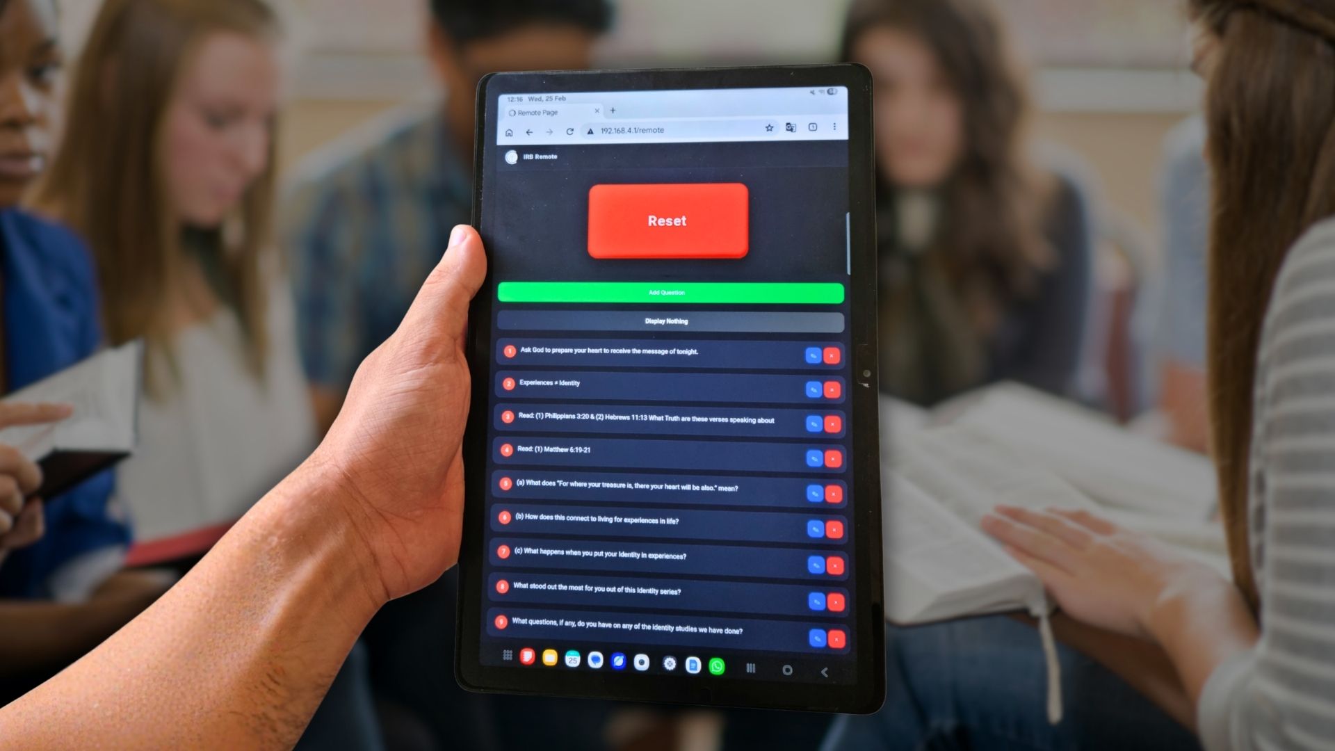 Control at Your Fingertips